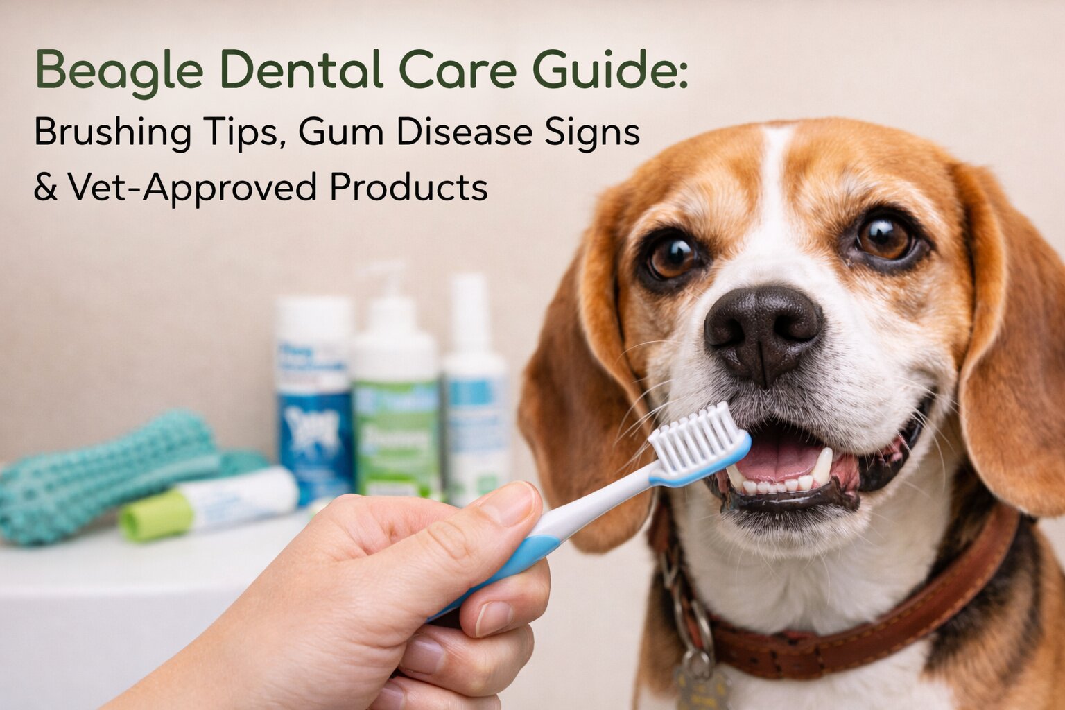 Beagle Dental Care Guide: Brushing Tips, Gum Disease Signs & Vet-Approved Products