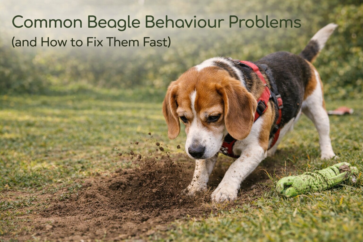 Common Beagle Behaviour Problems (and How to Fix Them Fast)