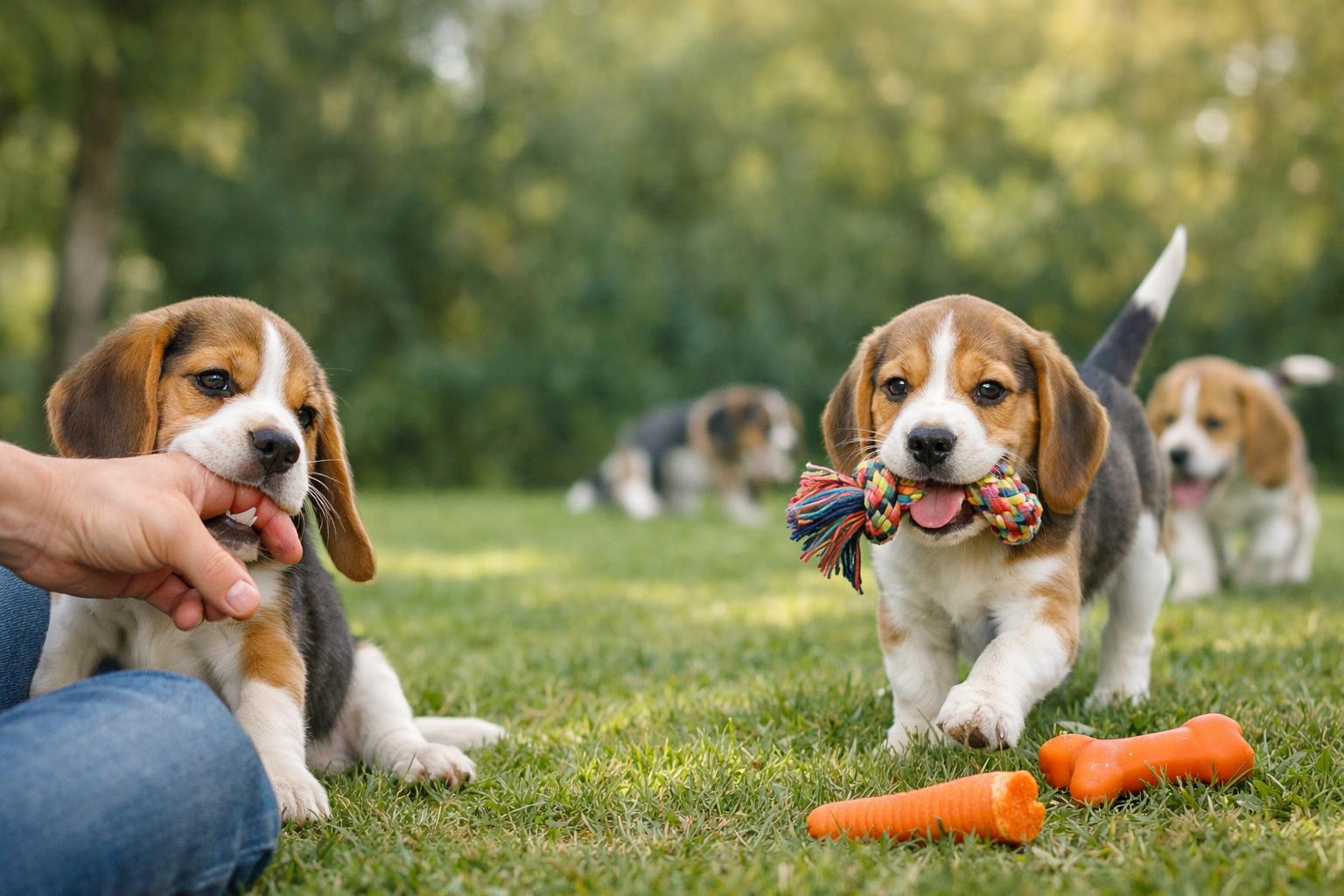 How to Stop Beagle Puppy Biting: Causes, Training Tips & When to Worry
