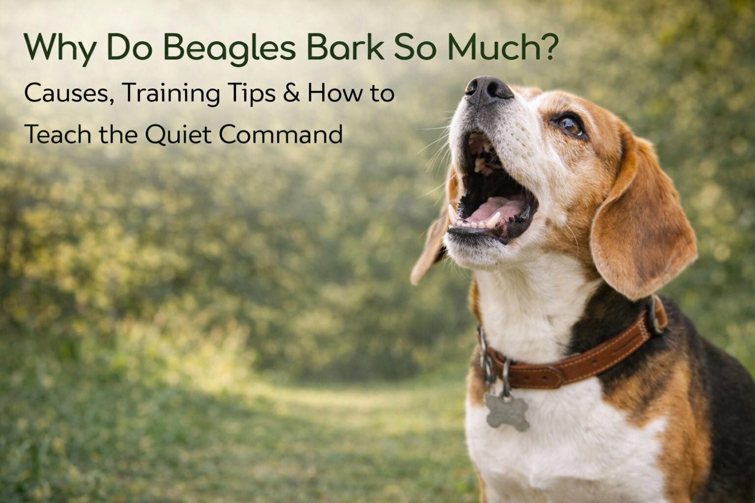 Why Do Beagles Bark So Much? Causes, Training Tips & How to Teach the Quiet Command