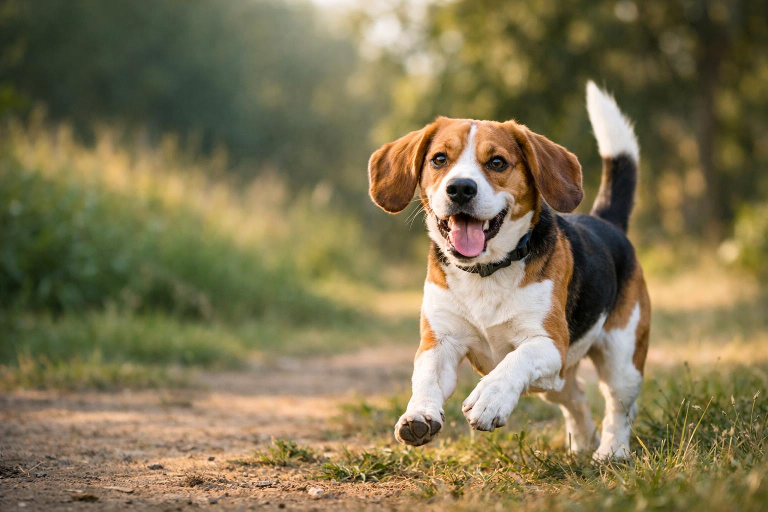 Hyperactive Beagle: Why It Happens, When They Calm Down & What Actually Works